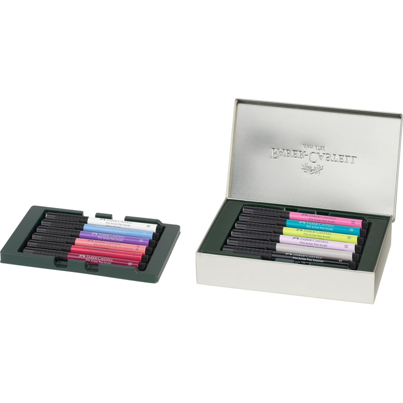 Faber-Castell 267183 - Set penne a inchiostro Pitt Artist Pen
