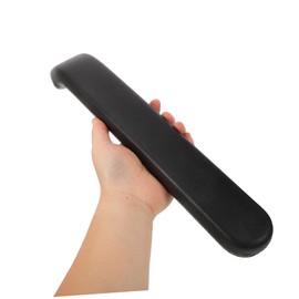 TEHAUX 2pcs Chair Armrest Pads PU Office Chair Arm Covers Arm Cushions for Comfort and Support Fit for Gaming and Office Use