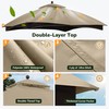 ABCCANOPY Gazebo Replacement Canopy Top for Lowe's Allen Roth #GF-12S004B-1,