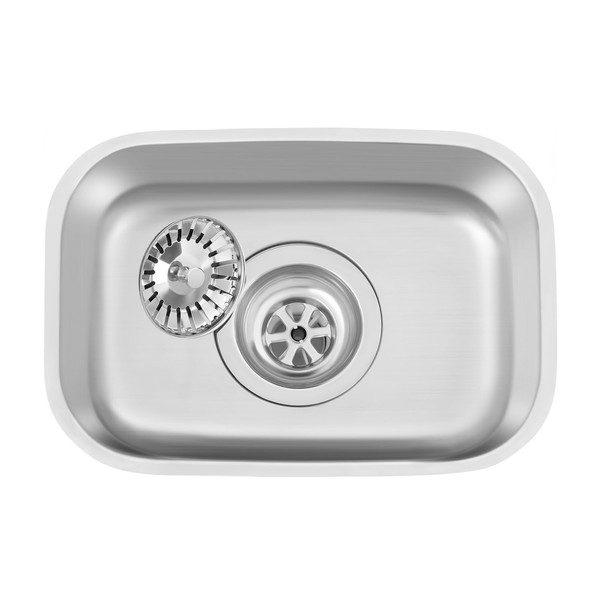 Rv Sink Stainless Steel Hand Wash Basin Kitchen, Single Bowl