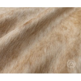 Sunshine Cowhides 100% Genuine Exotic Beige Cowhide Rug - Modern Style Animal Skin Rug & Floor Carpet for Living Room, Bedroom, Kitchen & More - Large (6x6-7ft)