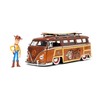1:24 TOY STORY 1962 VOLKSWAGEN T1 BUS w/WODDY Toy Story