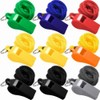 14 Packs Sports Whistles with Lanyard, Emergency Whistles with Lanyard,Loud