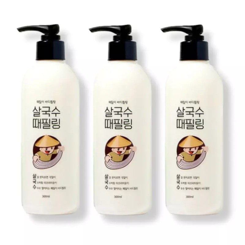 Lacvert 라끄베르 살국수 때밀이 바디필링, 300ml, 3개 Lakme Body Filling