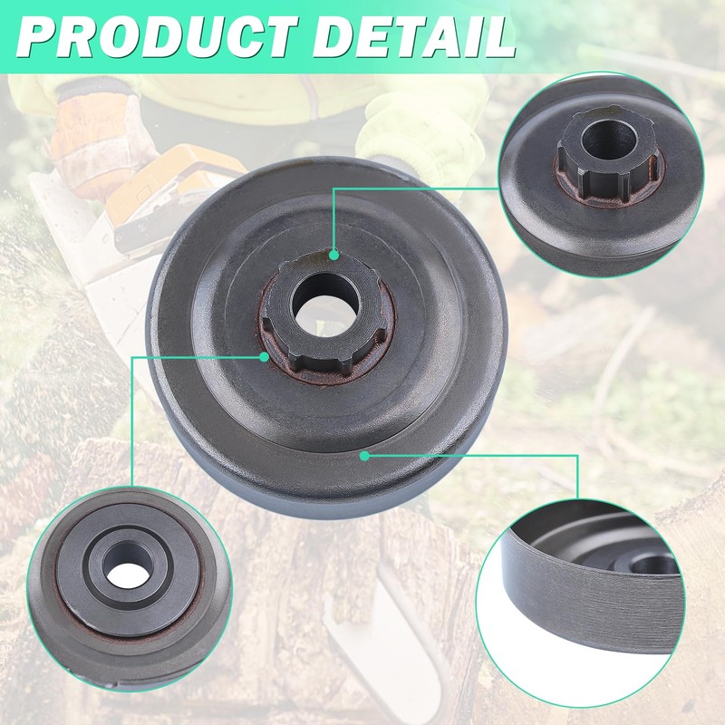 Adefol 3/8"-7T Sprocket Clutch Drum Kit for Echo CS-352 CS-310