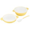 tak JTN-0190-YL Kids Dish Soup Bowl Set, Small, Yellow