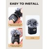 SUNMON Furry Mic Windscreen for DJI Mic Mini, Furry Mic