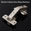 2 Pack 135 Degree Corner Hinges,Kitchen Cabinet Corner Door Hinges