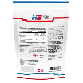 Hero Sport Creatina Monohidratada Creapure® 450g. 100% Pura y Natural. Solo 1 Ingrediente Creatina Premium Alemana Creapure®, Sin Azúcar, 90 porciones por Envase, 5g por porción, Incluye Scoop. Vegana, Safe Use. Pure. Proven. Perfect.