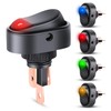 Nilight 5PCS LED Lighted Rocker Switch 12V Illuminated ON Off