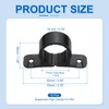 PATIKIL Suspension Pipe Clamps 1 Inch, 10 Pack Standard Tubing