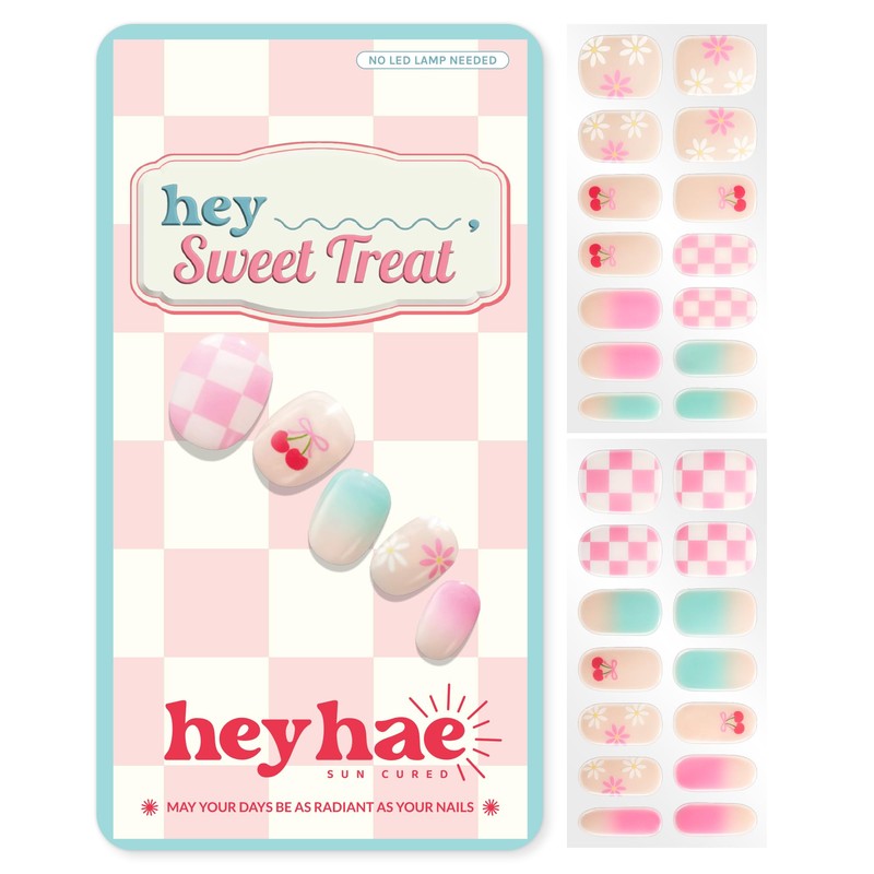 Heyhae Tiras de Gel Semicurado para Uñas - Hey, Sweet