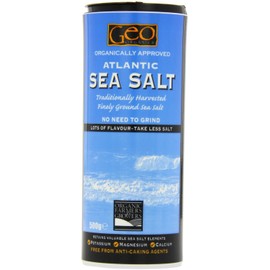 GEO ORGANICS Atlantic Sea Salt Shaker 500g (PACK OF 1)