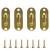 Kowibcl Curtain Rod Bracket,Curtain Rod Holder with Screw Pack (for