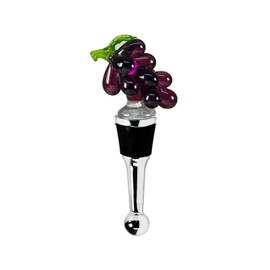 ED8524 Bottle Stopper in Bunch of Grapes Design Height 10 cm