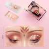 Tabla Mascarilla Práctica Maquillaje Silicona Modelo Ojos F