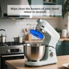 Crovakeu 1pcs-Blue Round Stand Mixer Wiper - Practical Cleaning Tool