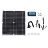 Solar Panel Kit 20W 12V Monocrystalline IP65 Waterproof DIY Solar