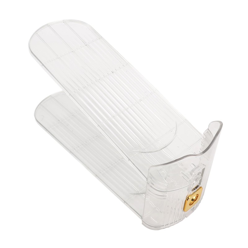 Shoe Rack, Breathable Double Layer Shoe Stack Adjustable Dampproof for