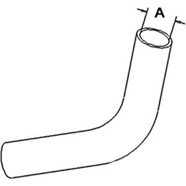 Reliable Aftermarket Parts Our Name Says It All 72098549 New Upper Radiator Hose Fits Allis Chalmers Compact Tractor 5030