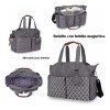 LUNA PARK Mochila Impermeable Multifuncional Para Pañales De Exterior