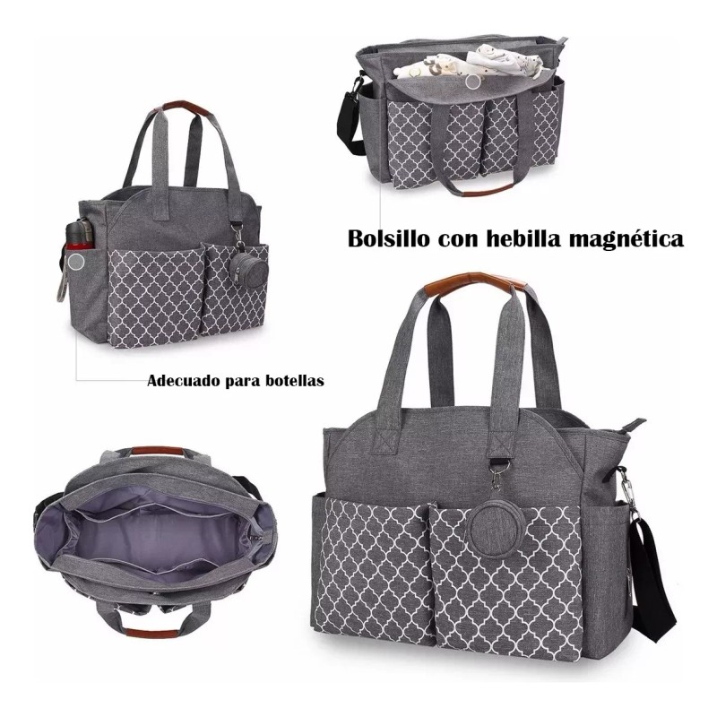 LUNA PARK Mochila Impermeable Multifuncional Para Pañales De Exterior