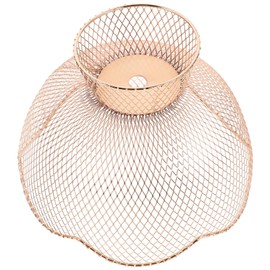 SEWACC lamp Shade Desk lamp Dressing Table Lantern Hardware Rack Farmhouse Table lampshade Wire clamp Shade Lamps Vintage Cover Wicker lamp Shade