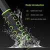 Underwater Metal Detector IP68 Waterproof 30m‑60m Handheld ABS Housing Gold