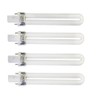 XICHEN 4 PCS/Set Light Bulbs Replacement 9W UV 365nm Lamp