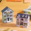 CUTEROOM Wooden Dollhouse Kit DIY Miniature House Easy Assembly for