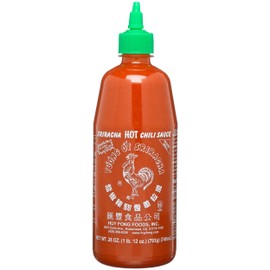 Huy Fong Sriracha Chili Sauce, 28 Ounce Bottle (Pack of 6)