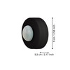 Eglo 97422 DETECT ME 6 PIR Motion Sensor in Black