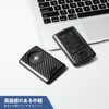 Real Carbon Fiber Key Fob Cover for Corvette C7, T-carbon