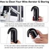 Electric Wine Aerator Dispenser Set – Automatic Wine Decanter &