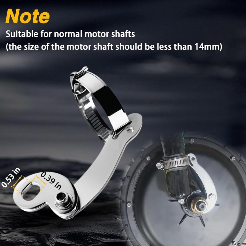 EVRBUL 2 Sets Universal Torque Arm Conversion Kit Compatible with