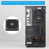 PATIKIL 40mm Cooling Fan Filter Fan Dust Filter Vent Grille