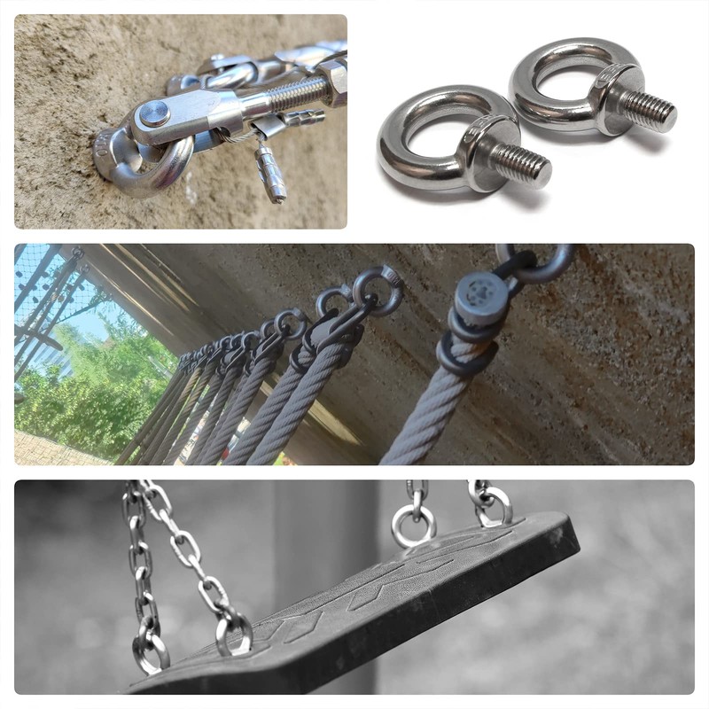 Priostahl® Ring Bolt V4 A Stainless Steel Screw Ring Bolts