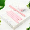 Non-Stick Silicone Waxing Spatulas - 4 PCS Reusable Spatula Hair