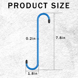 2PCS Brake Caliper Hanger, Caliper Hangers Hooks with Rubber Tips, Durable Steel, Rust-Proof Automotive Brake Tools for Braking, Axle, Suspension(Blue)