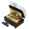 Breakfast Sandwich Maker Compact Electric Sandwich Maker with Non-Stick Plates