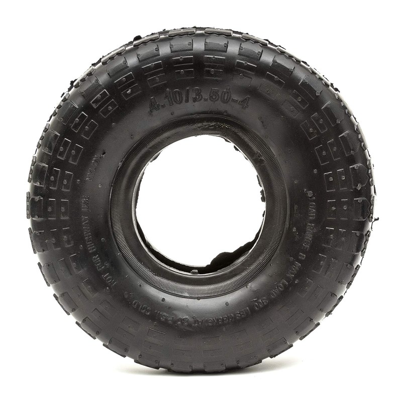 PetrolScooter Wheelbarrow Tyre & Inner Tube Straight Valve Kit 4.10/3.50-4