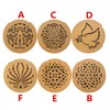 Levemolo Sound Hole Cover for Acoustic Guitar Guitar Mute Wood