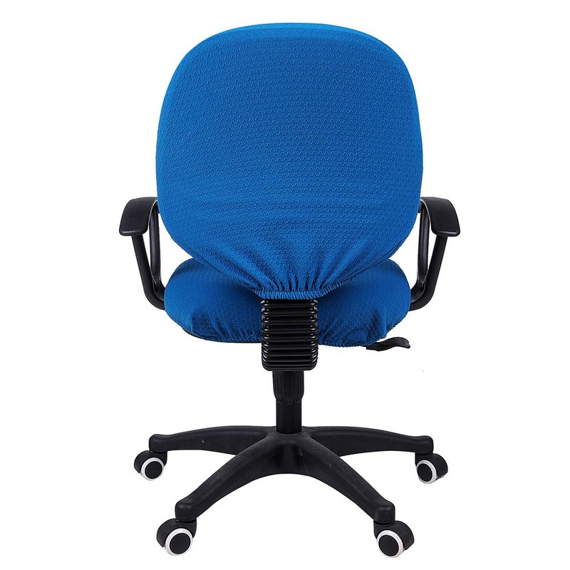 smiry Office Computer Chair Covers, Stretch Jacquard Universal Desk Rotating