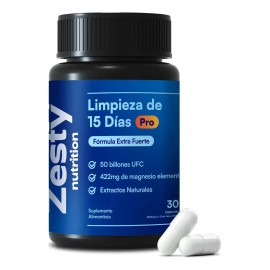 Zesty Fórmula Avanzada Días Bienestar Digestivo Magnesio Sabor
