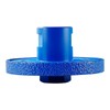 LOZLIN 10mm Diamond Grooving Wheel for Angle Grinder 5/8-11 -