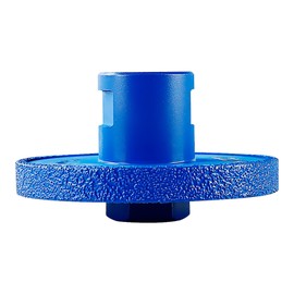LOZLIN 10mm Diamond Grooving Wheel for Angle Grinder 5/8-11 - Heavy Duty Flat Grinding Disc for Ceramic Tile/Marble/Stone, Precision Basin Installation & Stone Carving