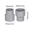 QUARKZMAN 63 mm x 50 mm PVC Reducer Coupling x