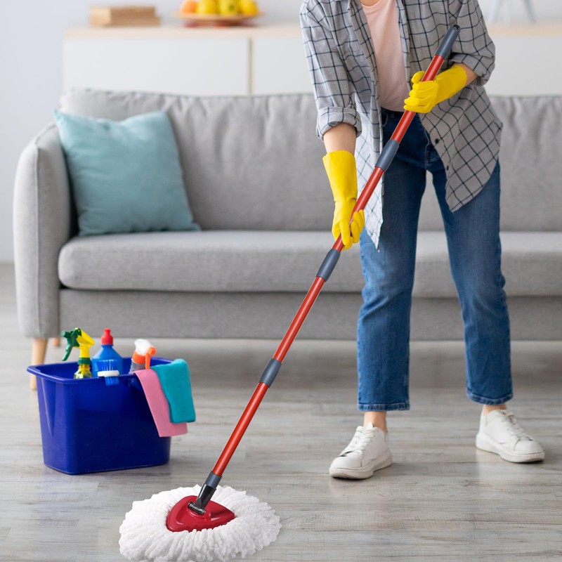 Spin Mop Replacement Handle-Mop Stick Compatible with O Ceda Spin