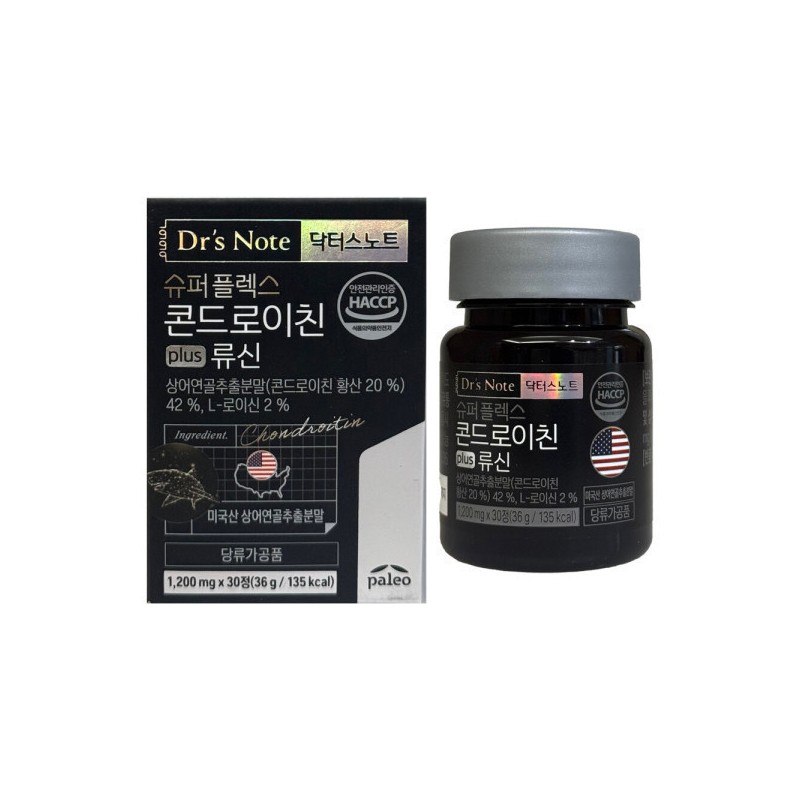 Dr. Snote 팔레오 닥터스노트 슈퍼플렉스 콘드로이친 plus 류신 1200mg x