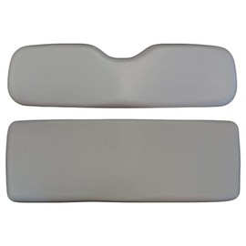 Red Hawk SEAT-730U-G Cushion Set Compatible With/Replacement For Club Car Tempo and Precedent, 2004 and newer Gray Color Golf Carts